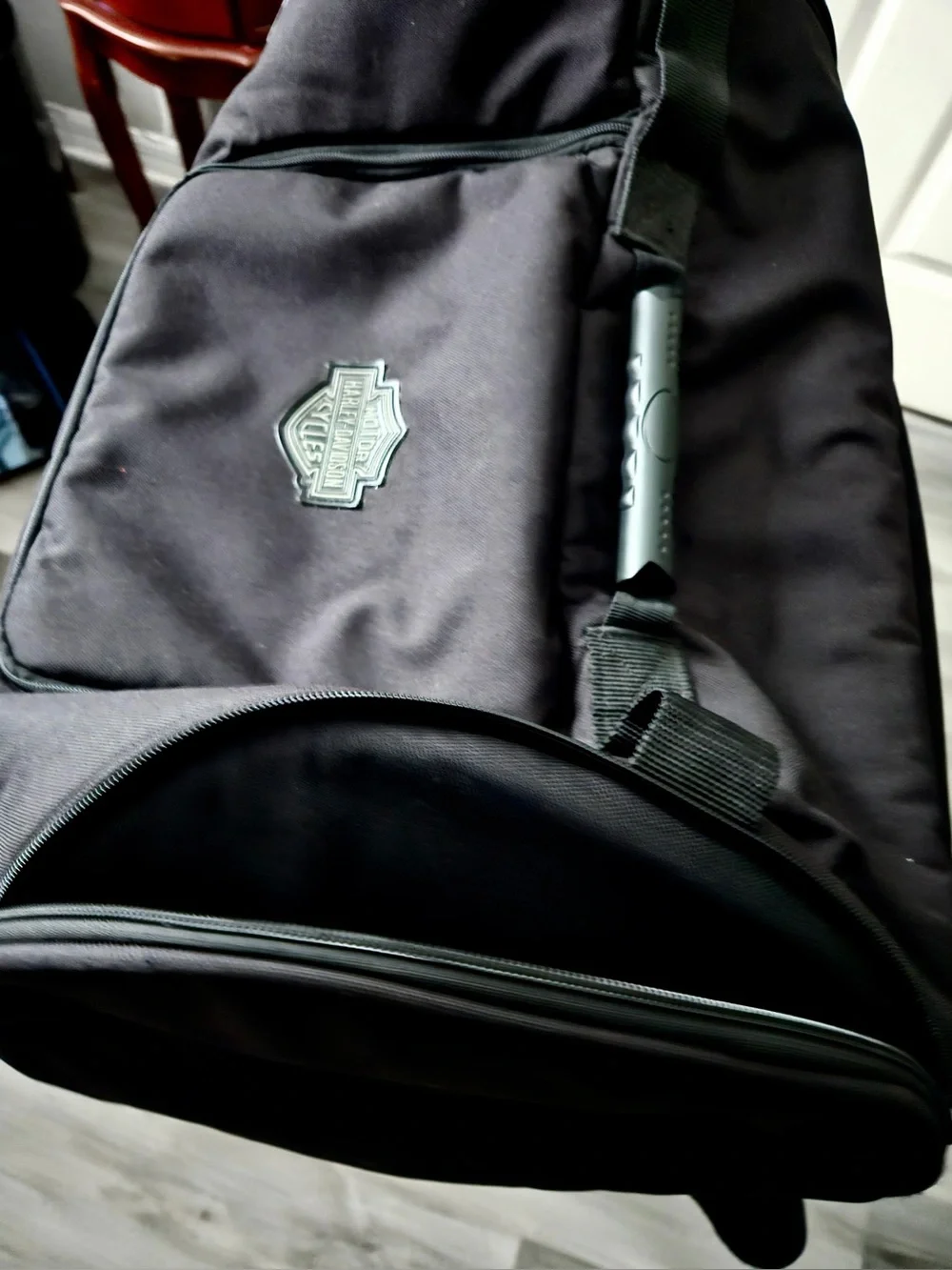 Harley-Davidson Black Men's Travel Duffel with Logo Patch